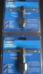 Century Drill & Tool 98502 T-handle Tap Wrench, 1/4" 1/2" Pack. Fixed Price $19.99.