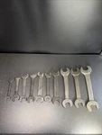 10 Antique Open End Box Wrenches Many Different Brands Jh Williams, Fairmount. Fixed Price $8.39.