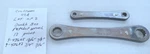 Vintage Craftsman Usa Ratcheting Double Box End Wrench Set 3/8-7/16" 13/16"-7/8". Fixed Price $20.21.