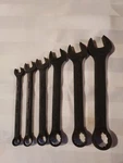 Combination Wrench By Snap-on, Usa, New, 6PC.SET, Short, Goexm, 12PT.. Fixed Price $200.00.