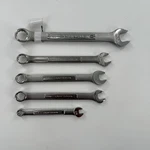 Craftsman Combination Wrench Set Sae Metric 5PC 3/8 10MM 1/4 Hand Tool Polished. Fixed Price $14.99.