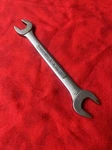 Vintage Craftsman -V-44591 Double Openend Wrench 13/16" X 11/16" Usa (T43). Fixed Price $20.00.