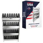 Pit Posse Aluminum Oil Storage Cabinet Shelf Holder Trailer Organizer-usa Made. Fixed Price $219.95.