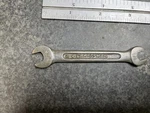 Craftsman 1020 1/4 X 5/16 Open-end Wrench 1942-1945. Fixed Price $11.10.