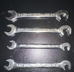 Craftsman Piece Open End Thin Ignition Wrench Set Metric 43107 06 02 & 01. Fixed Price $20.00.