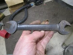 Nos Vintage Fairmount 730A 5/8" & 7/8" Double Open End Engineers Wrench Usa. Fixed Price $12.00.
