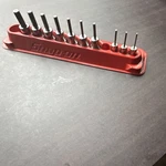 Used Snap 10 Pc Combination Sae Standard Hex Driver Bit Socket Set. Fixed Price $130.00.