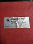 Universal Tool UT2005K 3/8" Air Ratchet Wrench Kit Like New Condition. Fixed Price $175.00.