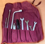 Vintage Mercedes Benz Tool Kit Roll Heyco Felo Matador Klein West Germany. Fixed Price $89.99.