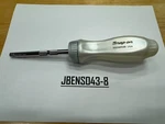 Snap-on Tools New Pearl White 1/4" Hard Grip Ratcheting Driver TMR4PW. Fixed Price $199.95.