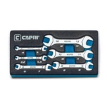 Capri Tools Slim Mini Open End Wrench Set, Metric, 6-PIECE. Fixed Price $29.99.
