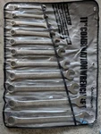 Challenger (proto) 11PC Combination Wrench Set Imperial 3/8 1" 6151 Satin. Fixed Price $100.00.