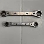 Vintage Cornwell Tools Ratcheting Wrenches 1618 & RB404 Usa Made. Fixed Price $19.99.