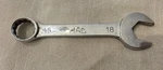 Mac Tools CS218MM 12 Point Short Metric Chrome Combination Wrench Usa. Fixed Price $29.99.