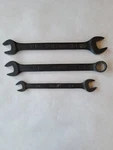 Snap On Industrial Wrench Set 3/8, 7/16 3/8", 5/16 1/4". Fixed Price $80.00.