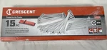 Crescent 15 -piece Set 12-POINT Metric Combination Wrench W/ Soft Case. Fixed Price $68.99.