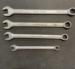 4 Blue Point By Snap-on Combination Wrenches Sae. Fixed Price $25.00.