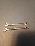 Craftsman Usa Open End Ignition Wrenchs Part# 44552 & 44553. Fixed Price $15.00.