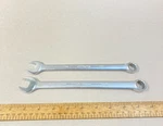 Williams Combination Wrench 2 Pc 9/16" & 5/8" Supertorque Satin Finish Usa. Fixed Price $14.00.
