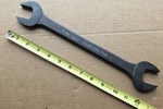 Snap-on S3436B 1-1/16" 1-1/8" Open End Wrench Industrial Usa Black Oxide. Fixed Price $39.99.