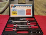 Trw 14 Pc Handyman Set 70976 W/case Usa. Fixed Price $39.95.