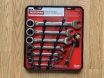 Craftsman 8 Piece Ratcheting Wrench Set, Reversible, 42404, Brand New. Fixed Price $215.00.