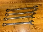 Piece Vintage Craftsman Lot Combination Wrenches To 1-1/4. Fixed Price $50.00.