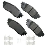 Disc Brake Set-proact Ultra Premium Ceramic Akebono ACT1879. Fixed Price $109.99.