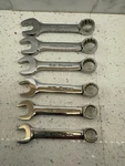 Snap OXI706B 12 Pt Piece 7/16"-3/4" Midget Combination Wrench Set. Fixed Price $119.99.