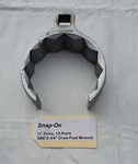 Snap-on Drive, 12-POINT, Sae 2-3/4 Crow Foot Wrench, #AN850844. Fixed Price $85.00.