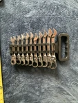 Matco Stubby Swivel End Ratcheting Wrench Set, 10-19MM. Fixed Price $129.00.