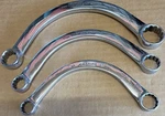 Snap-on Metric Offset Double Box-end Wrench 3PC 10/12 11/13 14/17MM. Fixed Price $60.00.