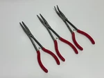 Mac Tools 3PC 11" Extended Long Reach Pliers Set, Bent Nose, Needle, Duck. Fixed Price $99.99.
