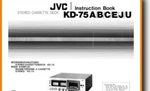 Vintage Jvc KD-75 Cassette Deck Classic Audio Looks New Box High End Rare. Fixed Price $400.00.