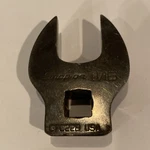 Snap On Tools GFC22B 3/8" Drive 11/16" Thin Profile Crowfoot Socket Wrench Usa. Fixed Price $19.00.