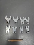 Mac Tools 8 Piece Crowfoot Wrench Set 1" 7/16, CO32 - CO14!. Fixed Price $89.00.