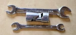 (3) Armstrong (usa) Tools (2) Open End Wrenches (1) Swivel Socket / Mt. Fixed Price $23.00.