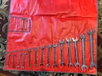 Rare Snap-on Vom Series Metric Open-end Wrench Set 16PC 6MM-32MM Usa Made Save$$. Fixed Price $529.95.