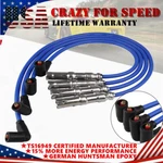 Blue 9MM Spark Plug Wire Set For Vw Beetle Bora Golf Gti Jetta 2.0L Sohc 27588. Fixed Price $20.59.