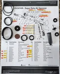 Snap On PH3045,PH3050,PH3050A,PH3050B Air Hammer Tune Up Kit Fifteen Piece Lot. Fixed Price $48.00.