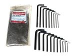 Craftsman Tools 20-PC. Metric Hex Key Wrench Set, Long & Short Arm, 46677A, Usa. Fixed Price $14.99.