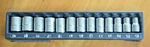 Euc Pc Snap On 1/2" Drive 6PT 12MM Socket Set 12-24MM 313TWMYA. Fixed Price $189.76.