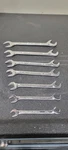 Snap On VS807B 7PC Sae Four Way Angle Head Open End Wrench Set ( 3/8 - 3/4") Vgc. Fixed Price $165.00.