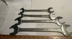 Bonney 4 Pc Open End Wrench Set 20MM To 32MM Usa. Fixed Price $49.99.