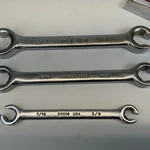 Husky 3PC Flare Nut Line Wrenches, 3/8IN. Min - 7/8IN. Max Usa Made. Fixed Price $18.00.