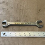 Par-x By Snap-on U02426 3/4" And 13/16" Open End Wrench Usa. Fixed Price $18.00.