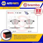 Brake Pads Set Fits Volvo V40 52, 526 2.0D Front 12 To 19 Brembo 30683274 New. Fixed Price $58.34.