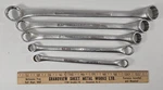 Vintage Craftsman -v- Series Double Box End Wrench Set 5PC Sae Forged Usa. Fixed Price $71.99.