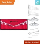 Expert 24-PIECE Wrench Dual-sized, Offset Design,. Fixed Price $56.99.