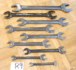 Snap-on Tools 9 Piece Metric Open-end Wrench Set 6MM 24MM. Fixed Price $220.00.